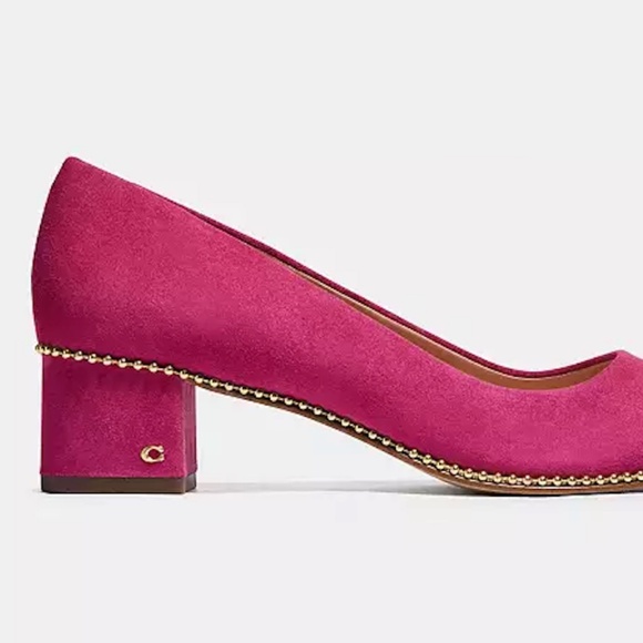 Coach Pink Willa Pump 9.6M - Picture 2 of 7